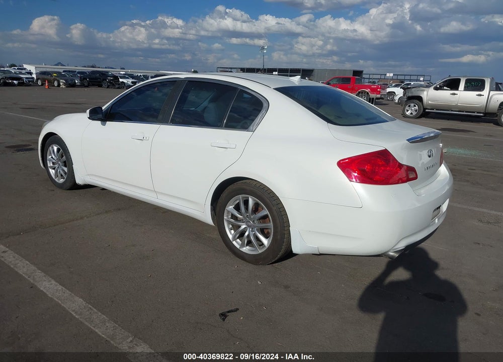 2009 INFINITI G37 JOURNEY VIN: JNKCV61E99M013040