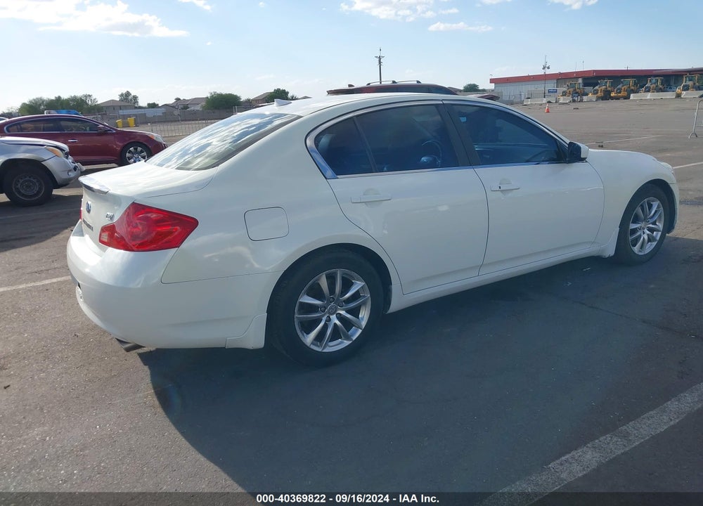 2009 INFINITI G37 JOURNEY VIN: JNKCV61E99M013040