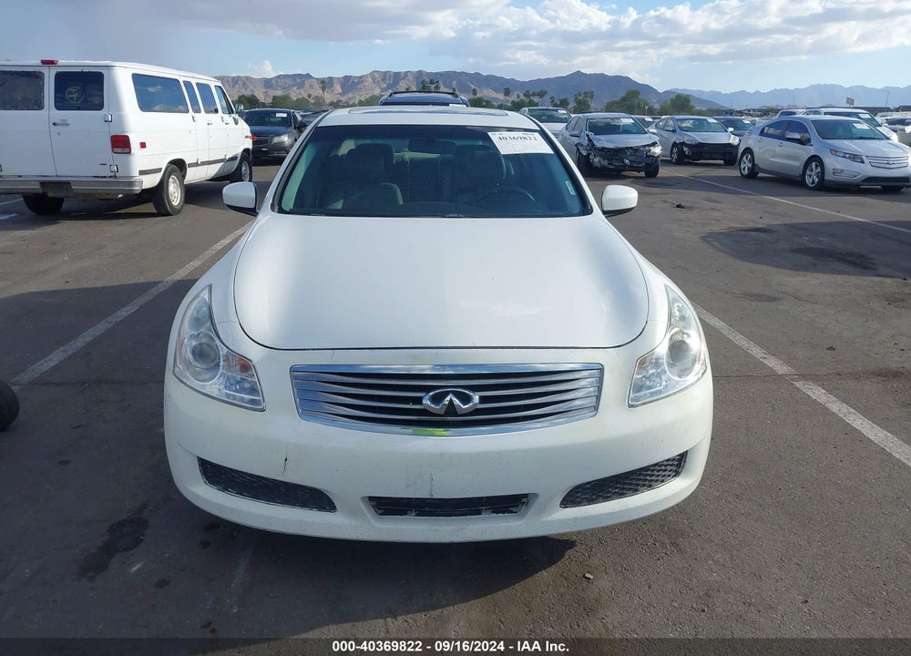 2009 INFINITI G37 JOURNEY VIN: JNKCV61E99M013040
