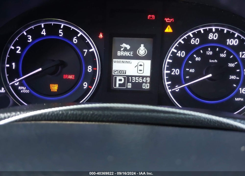 2009 INFINITI G37 JOURNEY VIN: JNKCV61E99M013040