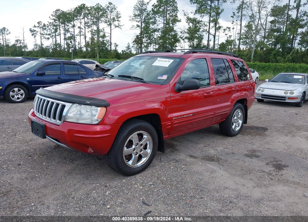 2004 JEEP GRAND CHEROKEE LIMITED VIN: 1J8GX58J94C131932