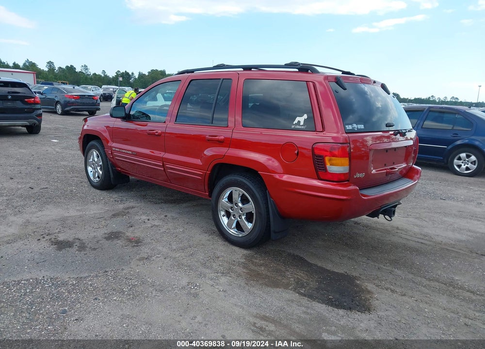 2004 JEEP GRAND CHEROKEE LIMITED VIN: 1J8GX58J94C131932