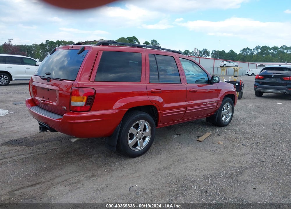 2004 JEEP GRAND CHEROKEE LIMITED VIN: 1J8GX58J94C131932