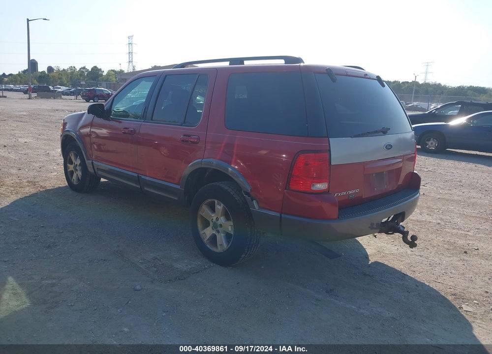 2003 FORD EXPLORER NBX/XLT VIN: 1FMZU73KX3ZA07020