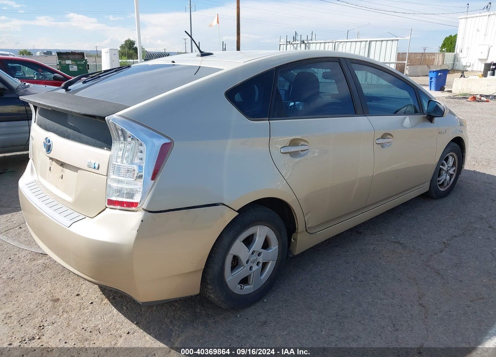 2010 TOYOTA PRIUS IV VIN: JTDKN3DU2A1020741