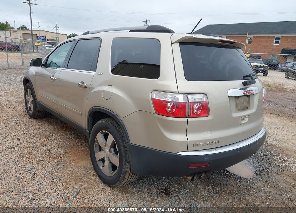 2012 GMC ACADIA SLT-1 VIN: 1GKKRRED1CJ295322