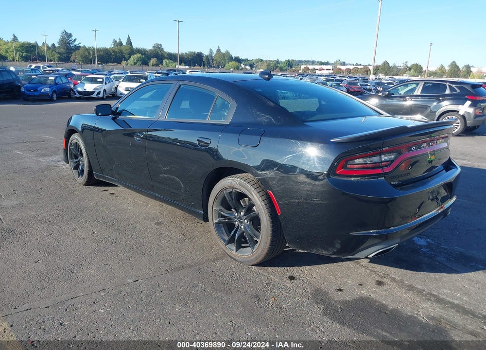 2016 DODGE CHARGER SXT VIN: 2C3CDXHG4GH277109