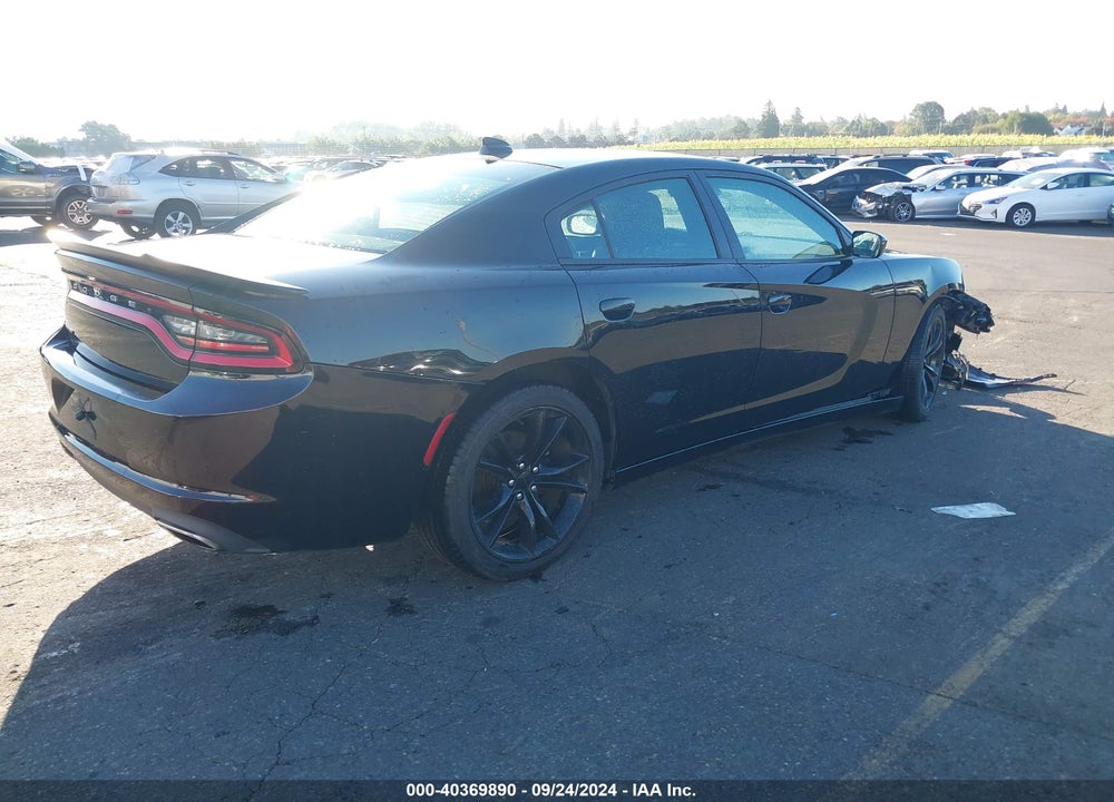 2016 DODGE CHARGER SXT VIN: 2C3CDXHG4GH277109