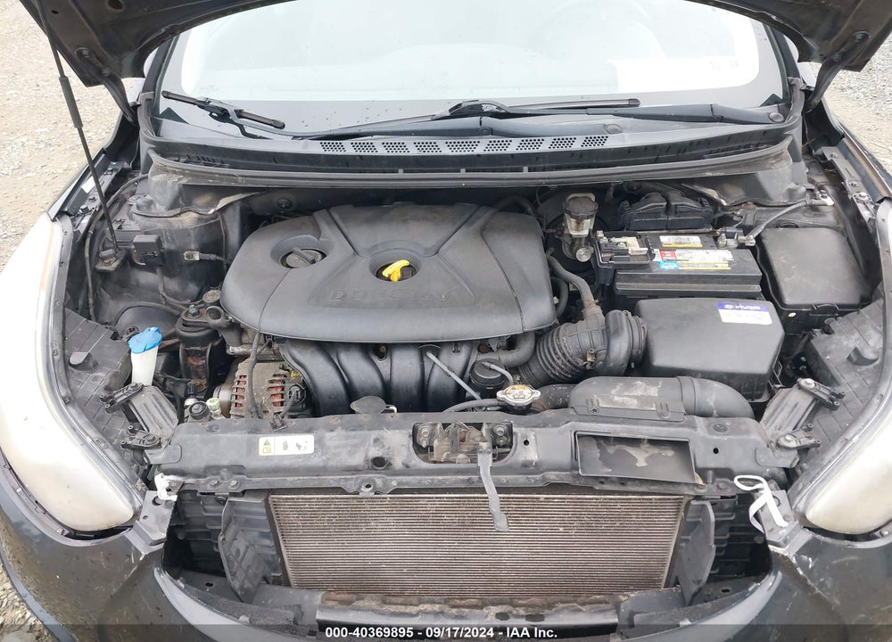 2013 HYUNDAI ELANTRA GLS VIN: KMHDH4AE3DU591253