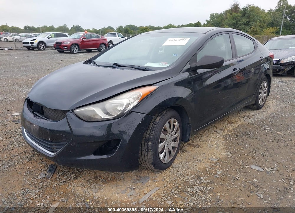 2013 HYUNDAI ELANTRA GLS VIN: KMHDH4AE3DU591253