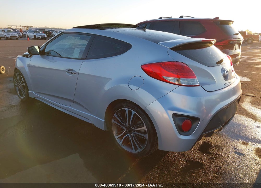 2016 HYUNDAI VELOSTER TURBO VIN: KMHTC6AE1GU258088