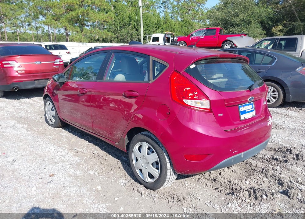 2011 FORD FIESTA SE VIN: 3FADP4EJ0BM156664