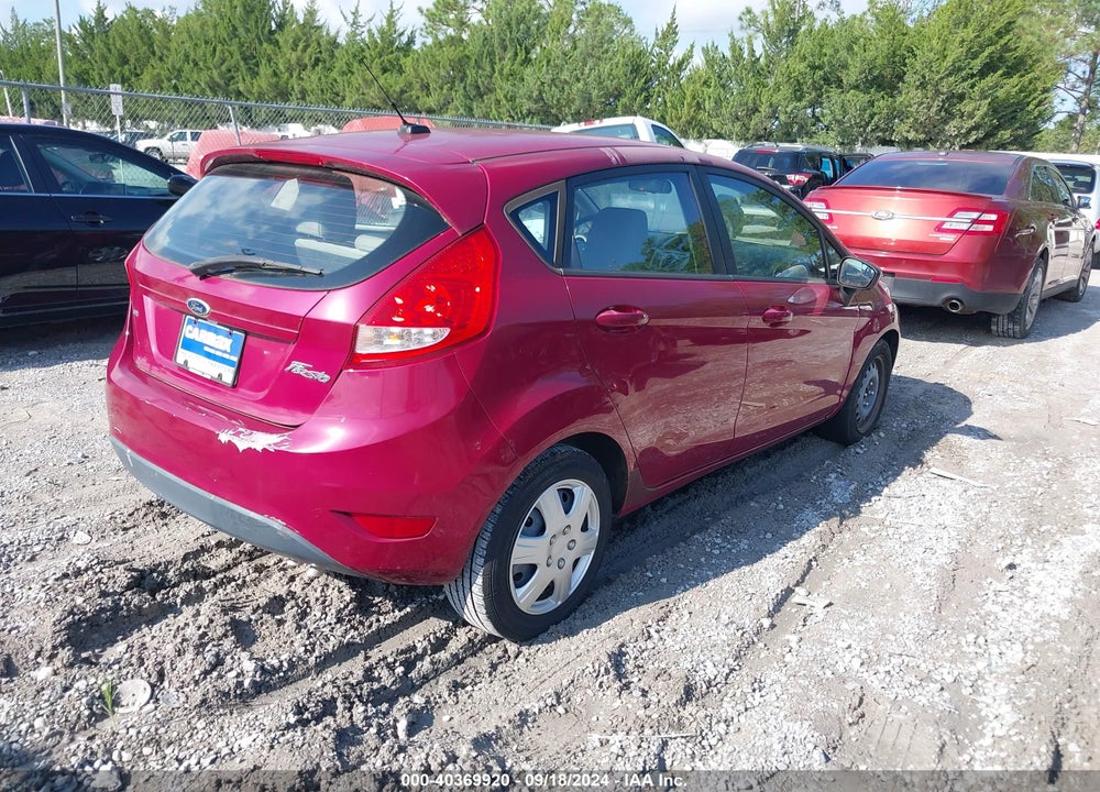 2011 FORD FIESTA SE VIN: 3FADP4EJ0BM156664