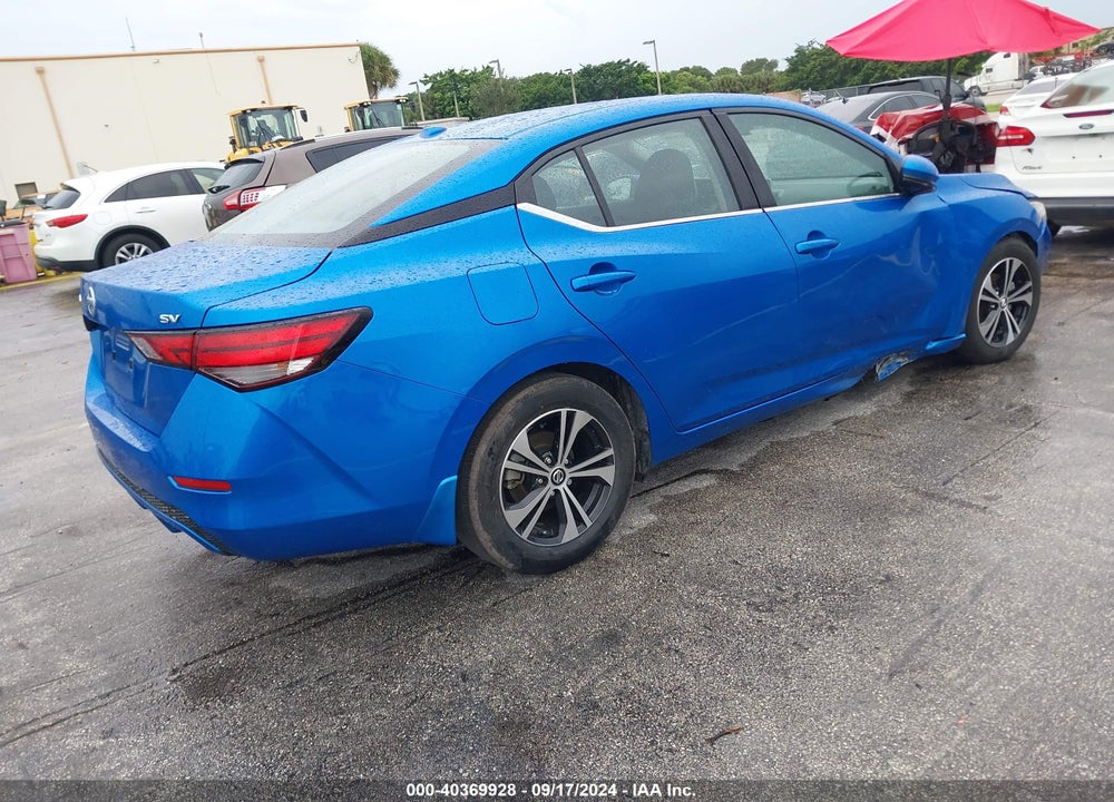 2020 NISSAN SENTRA SV XTRONIC CVT VIN: 3N1AB8CV0LY233491