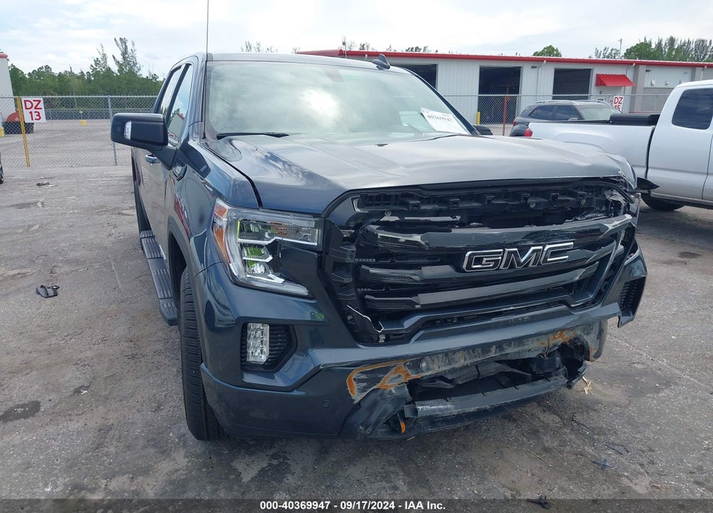 2022 GMC SIERRA 1500 LIMITED 2WD  SHORT BOX ELEVATION VIN: 1GTP8CET8NZ111846