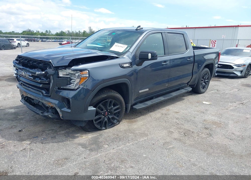 2022 GMC SIERRA 1500 LIMITED 2WD  SHORT BOX ELEVATION VIN: 1GTP8CET8NZ111846