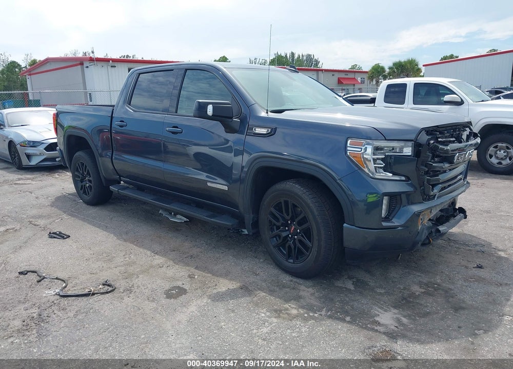 2022 GMC SIERRA 1500 LIMITED 2WD  SHORT BOX ELEVATION VIN: 1GTP8CET8NZ111846
