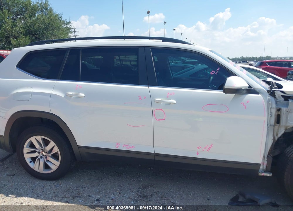 2021 VOLKSWAGEN ATLAS 2.0T S VIN: 1V2AP2CA0MC504096