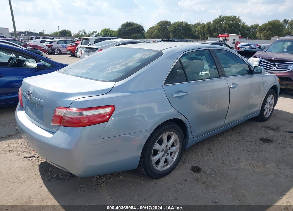 2007 TOYOTA CAMRY LE VIN: 4T1BE46K77U716631