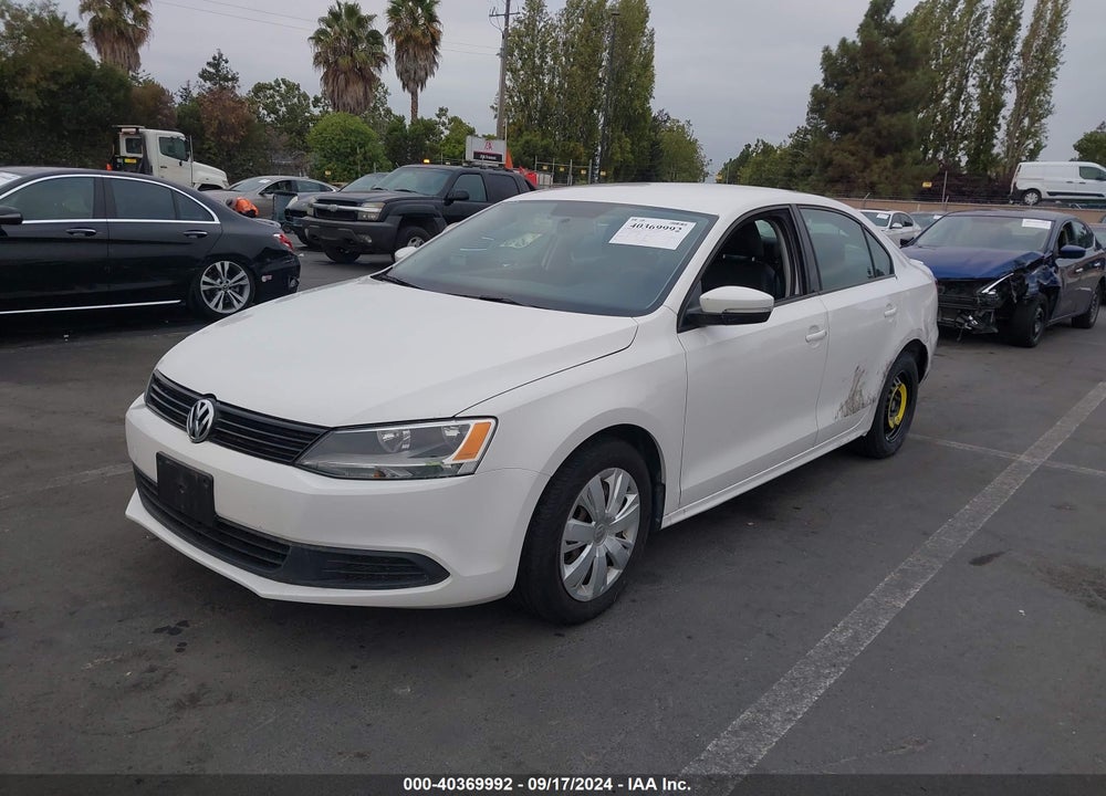 2014 VOLKSWAGEN JETTA 1.8T SE VIN: 3VWD17AJXEM365298
