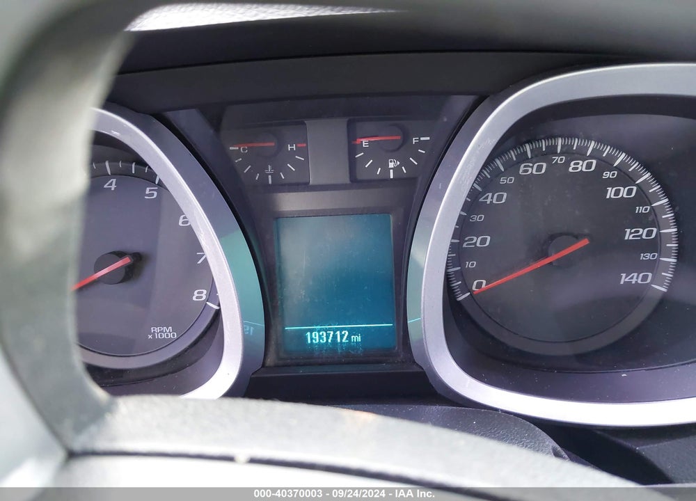 2012 CHEVROLET EQUINOX 2LT VIN: 2GNALPEK5C6270570