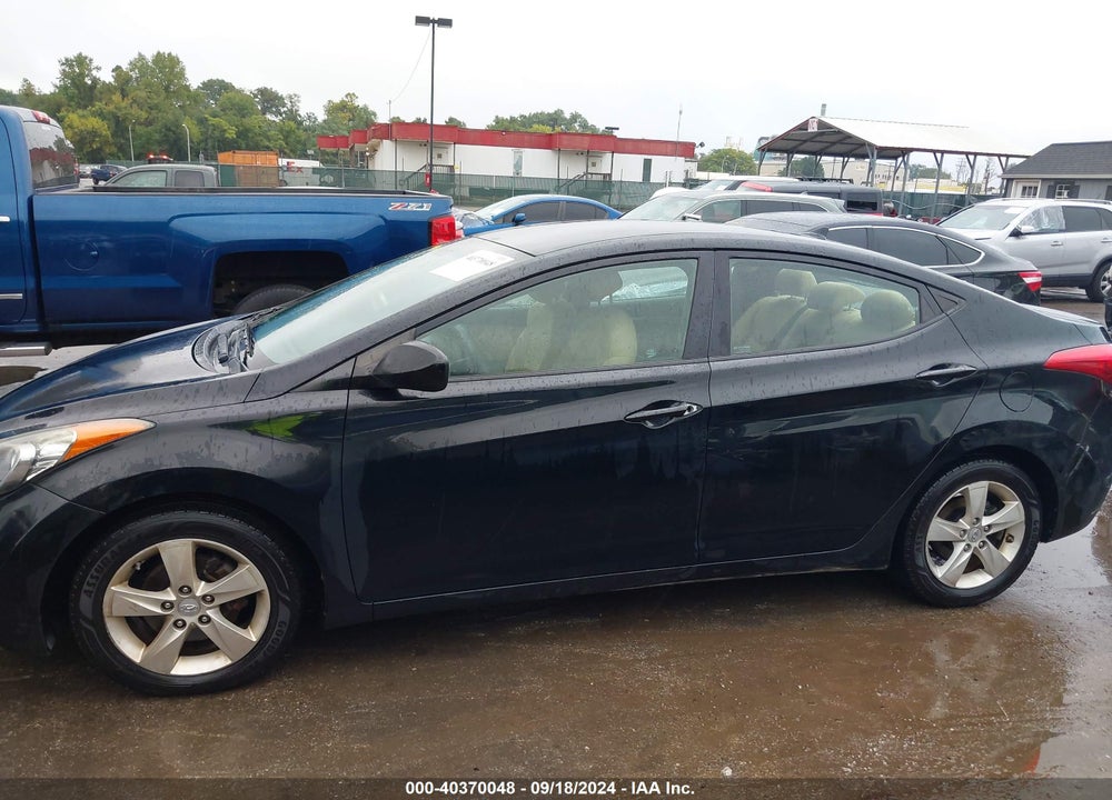 2012 HYUNDAI ELANTRA GLS VIN: 5NPDH4AE8CH096365