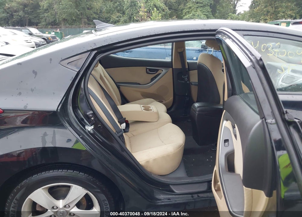 2012 HYUNDAI ELANTRA GLS VIN: 5NPDH4AE8CH096365