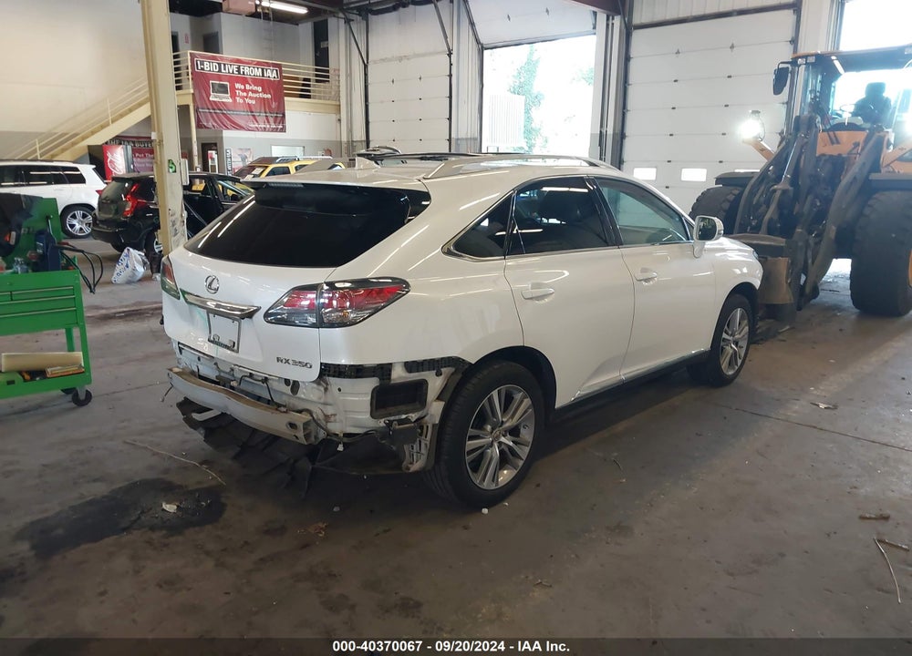2015 LEXUS RX 350 VIN: 2T2BK1BA5FC308404