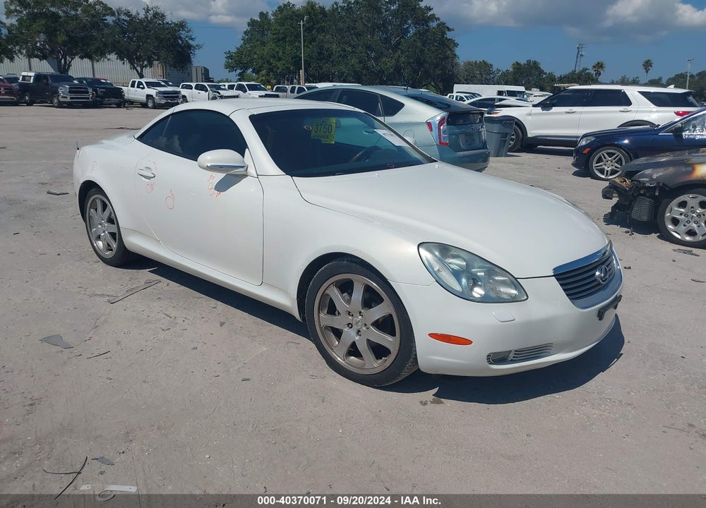 2002 LEXUS SC 430 VIN: JTHFN48Y520005094