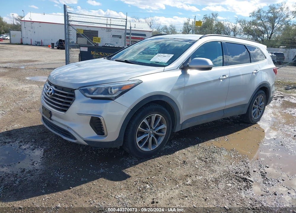 2017 HYUNDAI SANTA FE SE VIN: KM8SMDHF7HU192580