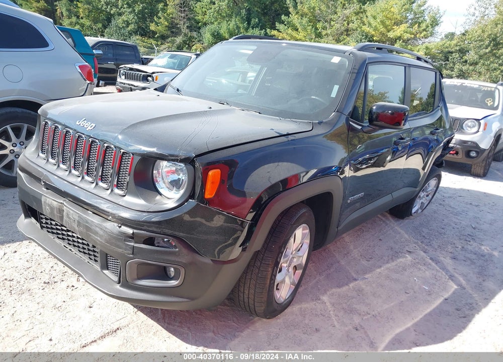 2018 JEEP RENEGADE LATITUDE FWD VIN: ZACCJABB4JPH62256