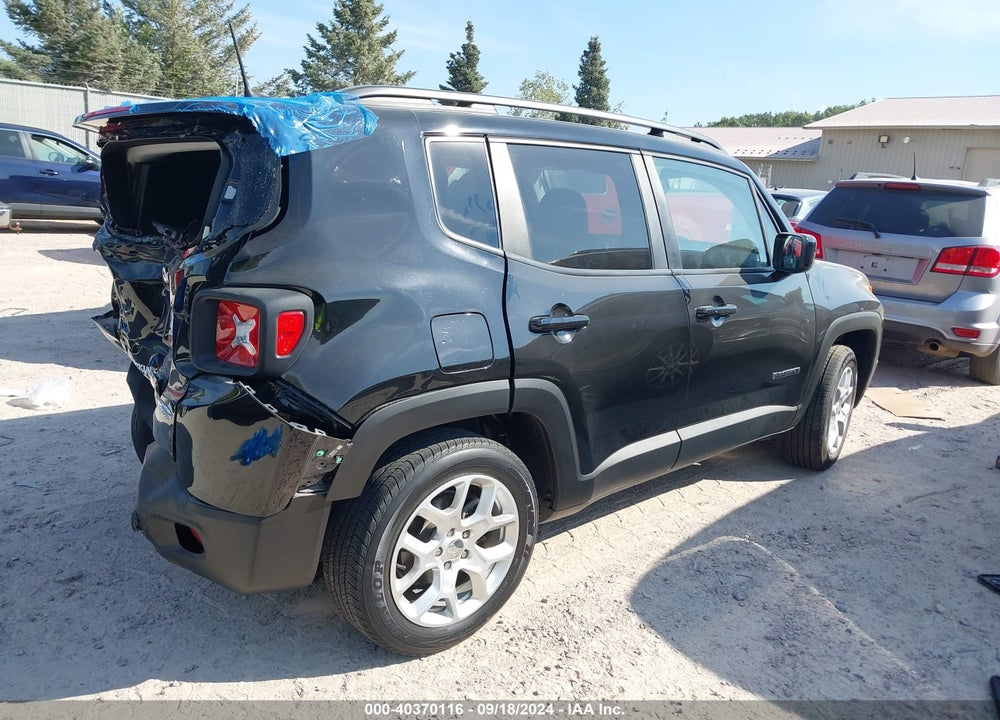 2018 JEEP RENEGADE LATITUDE FWD VIN: ZACCJABB4JPH62256