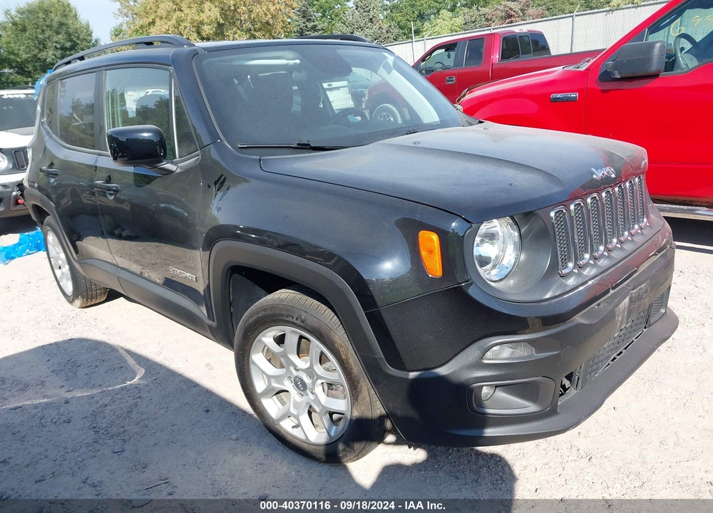 2018 JEEP RENEGADE LATITUDE FWD VIN: ZACCJABB4JPH62256