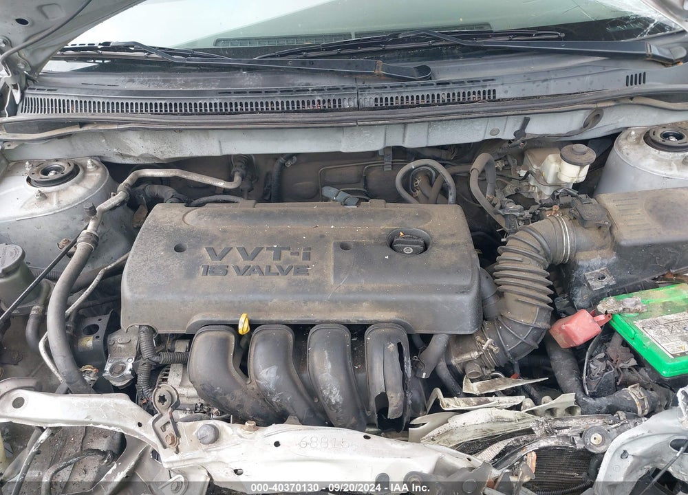 2008 TOYOTA COROLLA LE VIN: 2T1BR32E58C906753