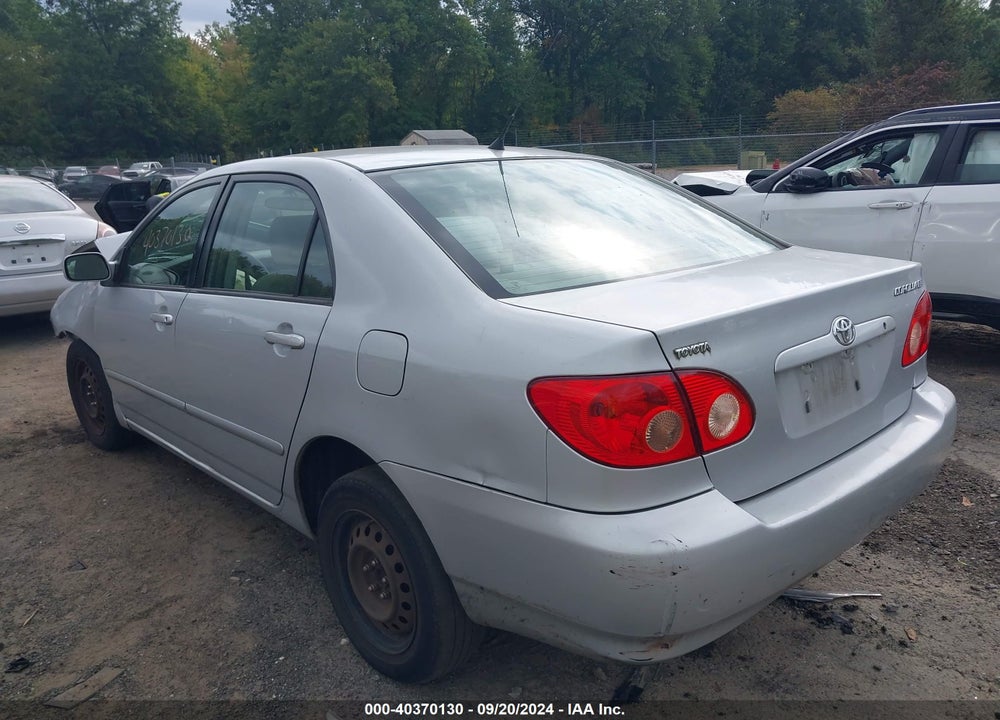 2008 TOYOTA COROLLA LE VIN: 2T1BR32E58C906753