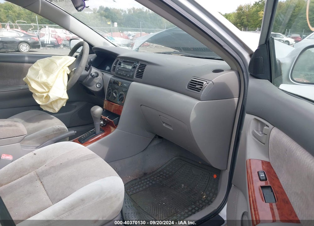 2008 TOYOTA COROLLA LE VIN: 2T1BR32E58C906753