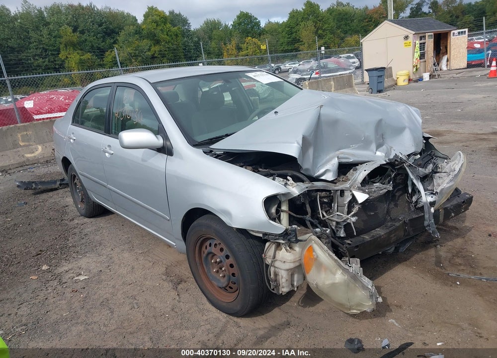2008 TOYOTA COROLLA LE VIN: 2T1BR32E58C906753