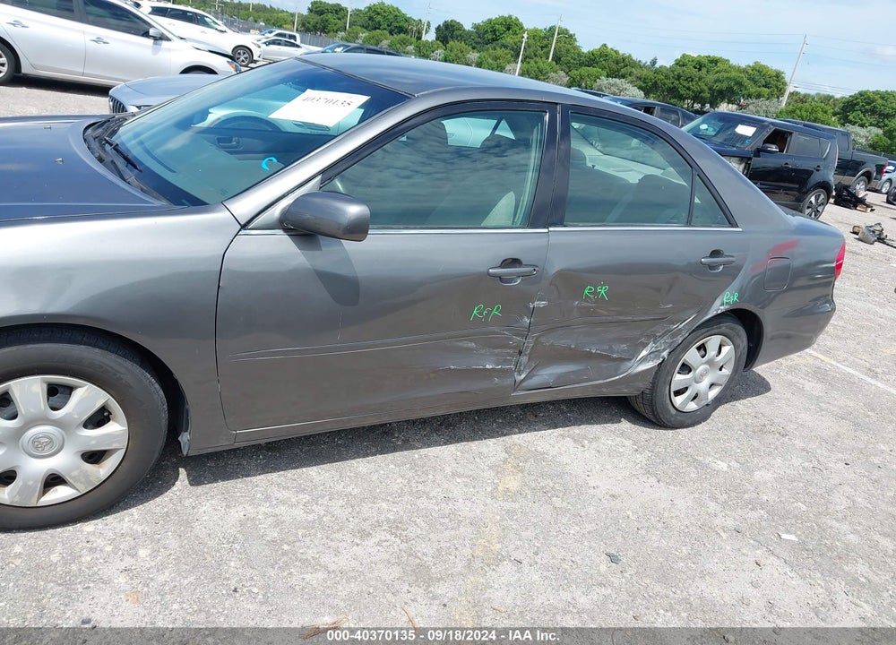 2002 TOYOTA CAMRY LE VIN: 4T1BE32K22U546266