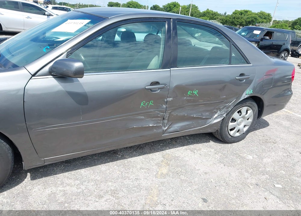 2002 TOYOTA CAMRY LE VIN: 4T1BE32K22U546266