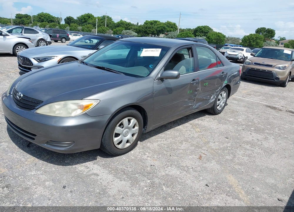2002 TOYOTA CAMRY LE VIN: 4T1BE32K22U546266