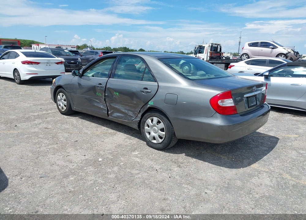 2002 TOYOTA CAMRY LE VIN: 4T1BE32K22U546266
