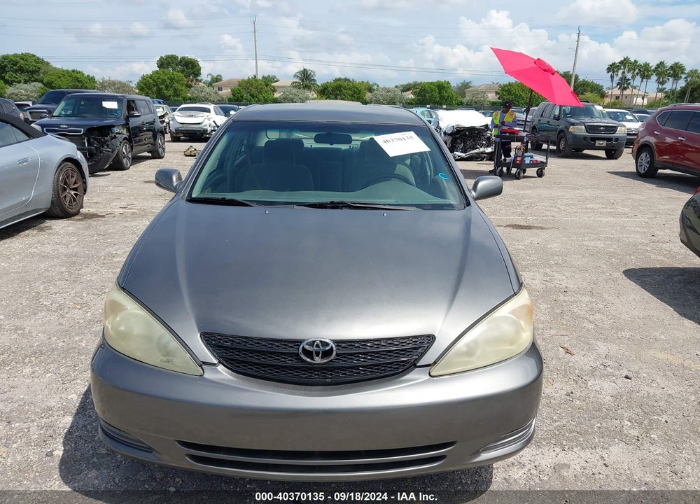 2002 TOYOTA CAMRY LE VIN: 4T1BE32K22U546266