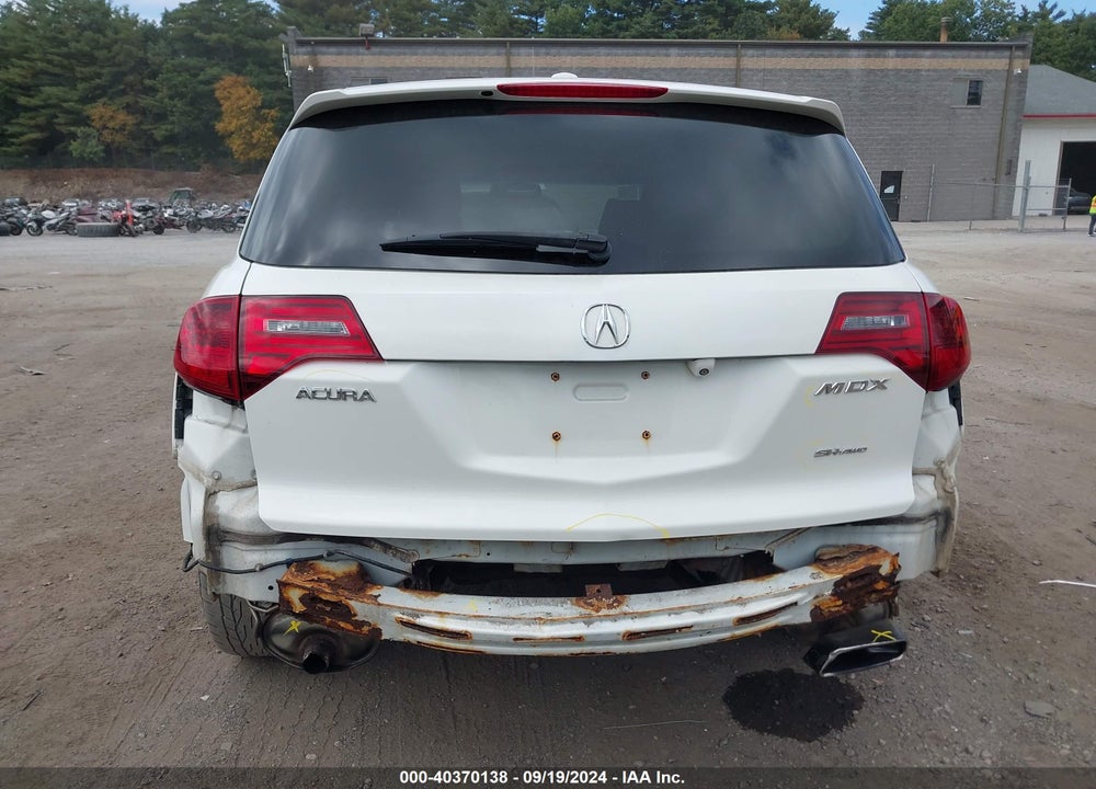 2010 ACURA MDX TECHNOLOGY PACKAGE VIN: 2HNYD2H62AH516492
