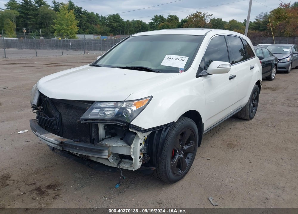 2010 ACURA MDX TECHNOLOGY PACKAGE VIN: 2HNYD2H62AH516492