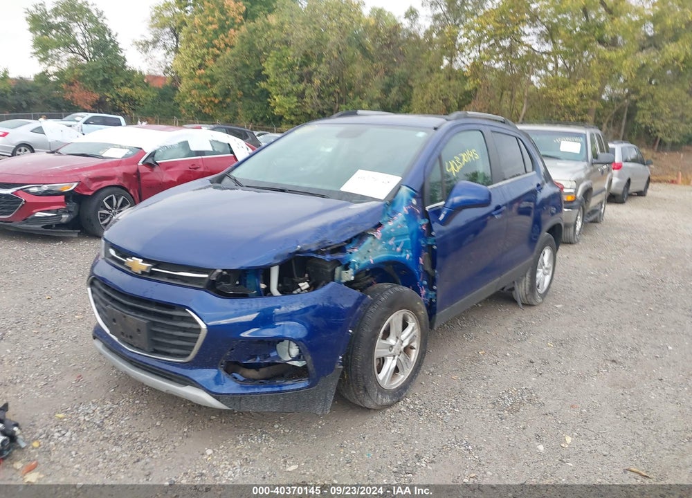 2017 CHEVROLET TRAX LT VIN: 3GNCJLSB8HL185172
