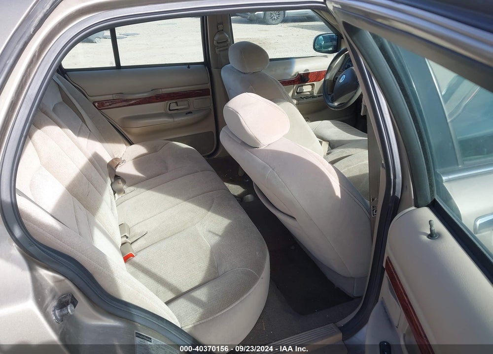 2001 MERCURY GRAND MARQUIS LS VIN: 2MEFM75W51X694447