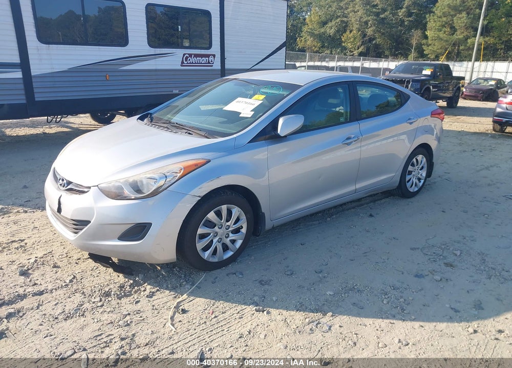2012 HYUNDAI ELANTRA GLS VIN: 5NPDH4AE3CH118823