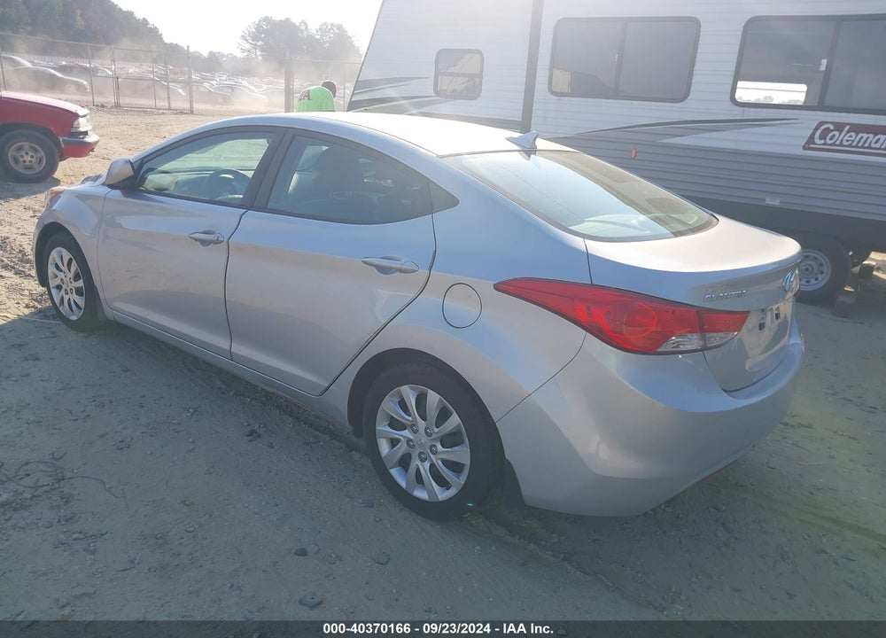 2012 HYUNDAI ELANTRA GLS VIN: 5NPDH4AE3CH118823