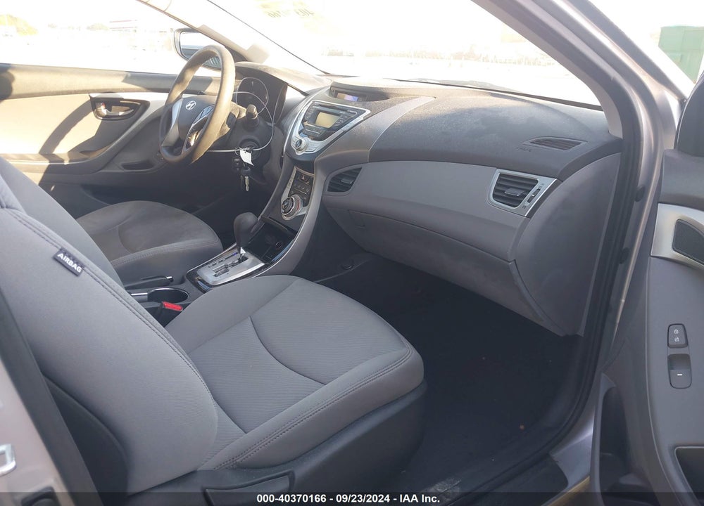 2012 HYUNDAI ELANTRA GLS VIN: 5NPDH4AE3CH118823
