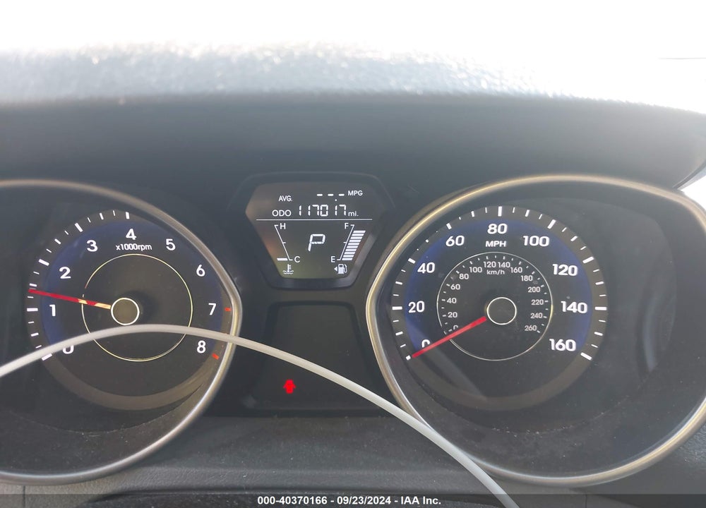 2012 HYUNDAI ELANTRA GLS VIN: 5NPDH4AE3CH118823